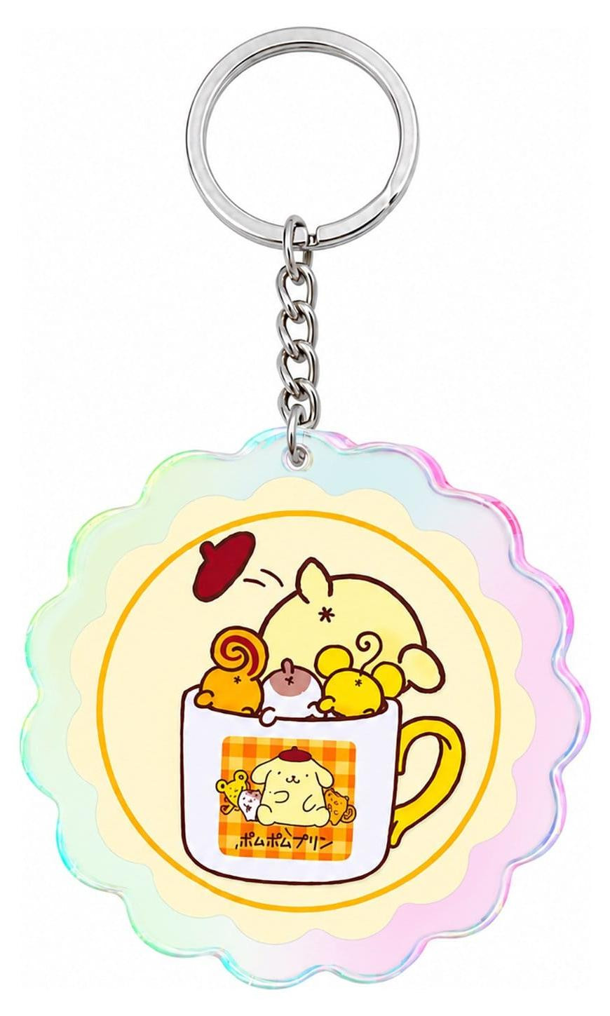 Sakami Merchandise Sanrio Acryl Sleutelhanger Pompompurin 30e Verjaardag Model 02
