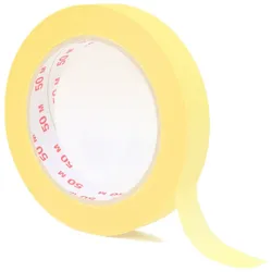 KK Verpackungen 24 x Kreppband 19 mm x 50 m Malerkrepp Abklebeband Klebeband Abdeckband Krepp