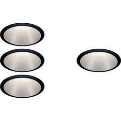Paulmann 4064161325927 Einbauleuchte LED 24 W Schwarz, Silber