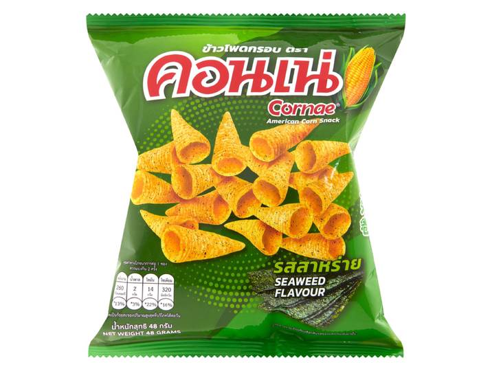 CORNAE Snack au maïs saveur algue nori - 48 g