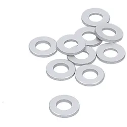 Aluminium Unterlegscheibe M4 x 1 mm silber