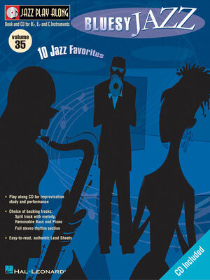 Hal Leonard Jazz Play-Along Bluesy Jazz