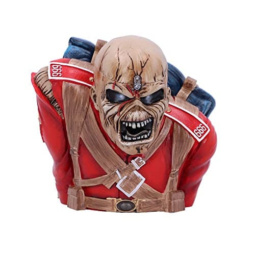 Nemesis Now Iron Maiden The Trooper figuur met verborgen vakje, rood, 12 cm