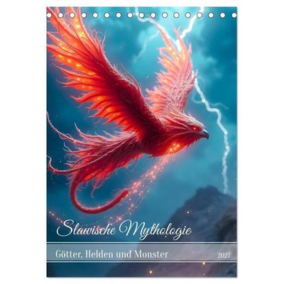 Slawische Mythologie - Götter, Helden und Monster (Tischkalender 2027 DIN A5 hoch), CALVENDO Monatskalender
