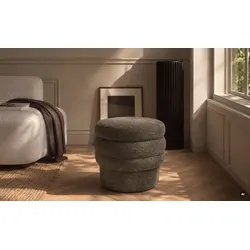 Höffner Selection Hocker mit Stauraum Leni , grau , Maße (cm): B: 50 H: 46 T: 50.0