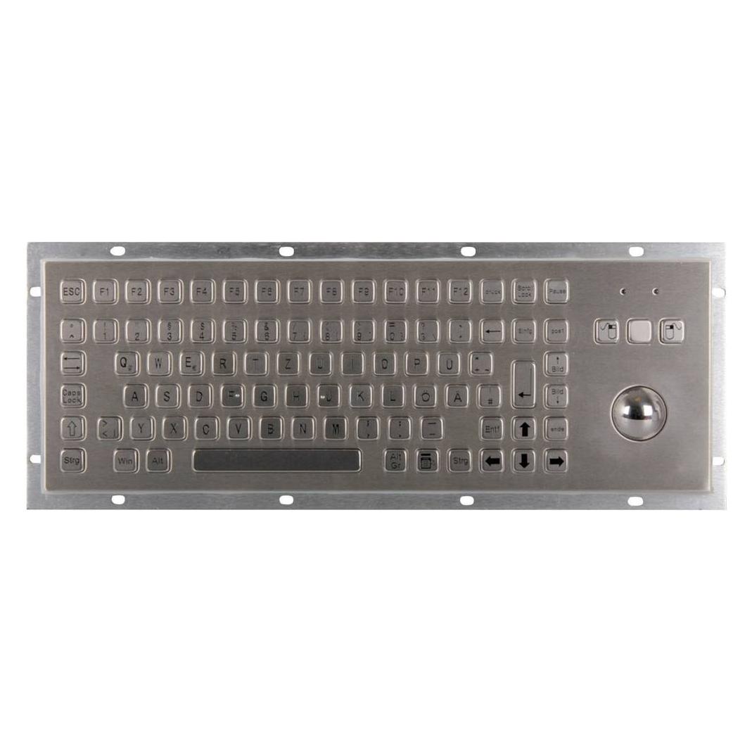 Joy-it IPC Keyboard 02 IP65 NEMA 4X Kabelgebunden Tastatur Deutsch, QWERTZ Silbe (DE, Kabelgebunden) (IPC-Tastatur-02)