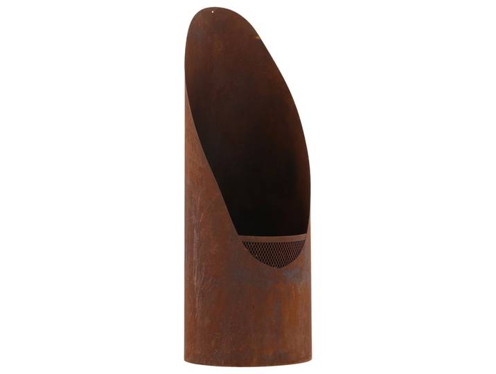 Feuerkorb Bastian ca. 37x100x37 cm Dunkelorange