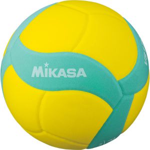 Mikasa Volleyball VS170W-Y-G, mit FIVB Zertifizierung, Trainings- & Freizeitball, gelb/grün, 180 Gramm, Größe 5