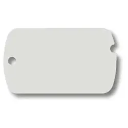 Adressanhänger mit Gravur - Military