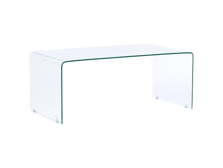 COUCHTISCH Glas transparent 100/50/40 cm Kendall