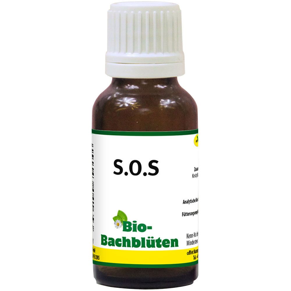 Bachblüten S.o.s flüssig vet. 20 ml Flüssigkeit