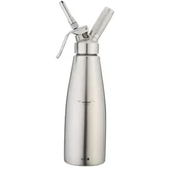 EVA Rahmbläser Edelstahl 1.0 l, Rahmbläser, Silber