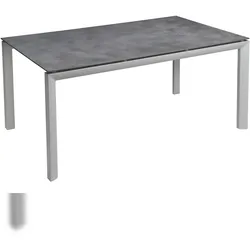Grosfillex Tisch GREGGIA 160x 95 cm Beton Lightgrey