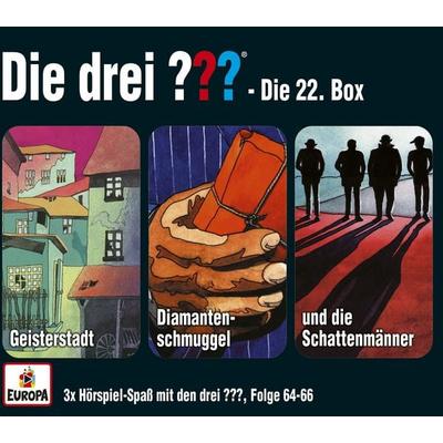 Die drei ??? (64-66) Die 22. Box - Oliver Rohrbeck,Jens Wawrczeck, CD, 0886975416523