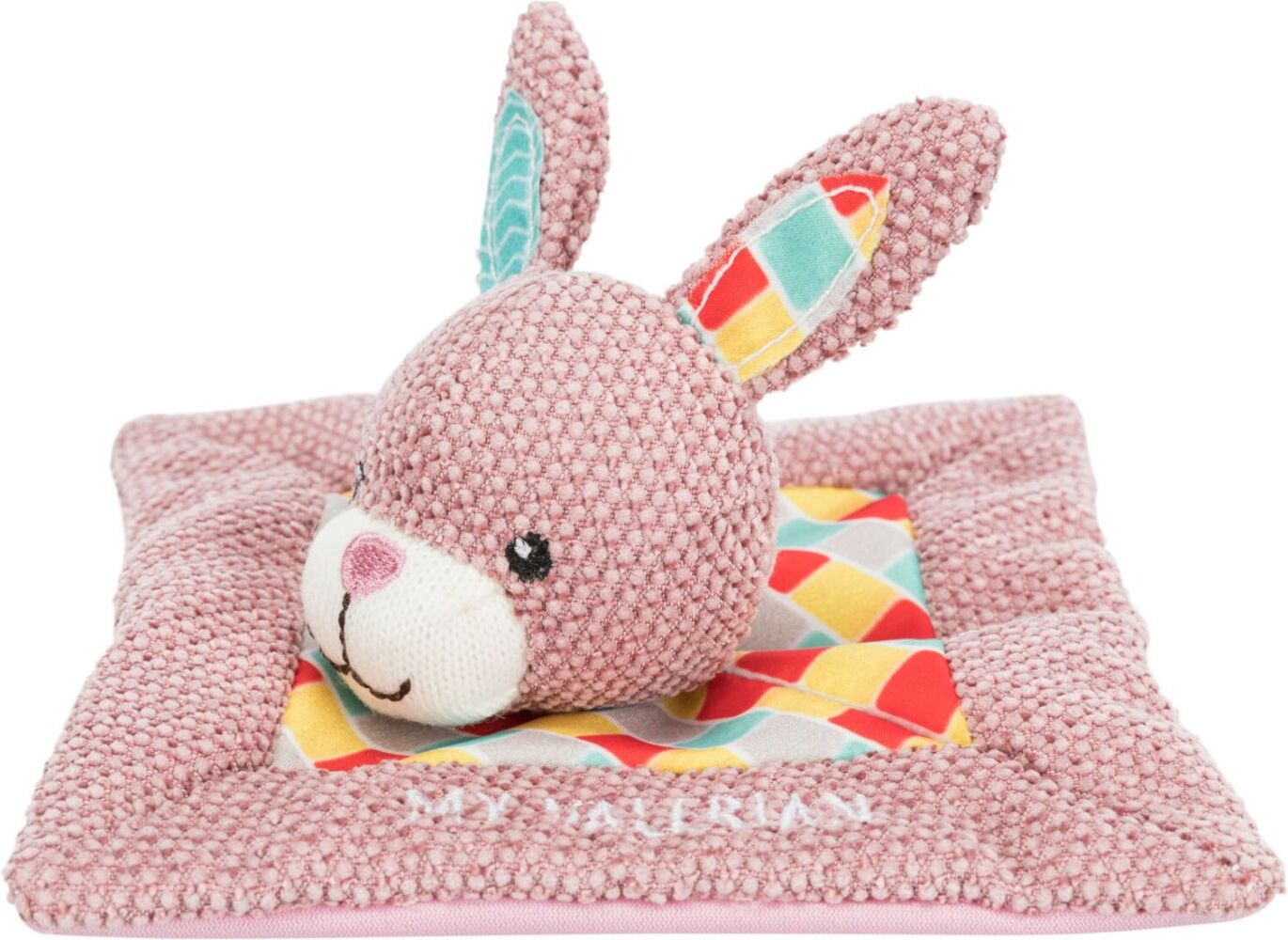 TRIXIE Junior Schnuffeltuch Hase, My Valerian, Stoff, 13 x 13 cm