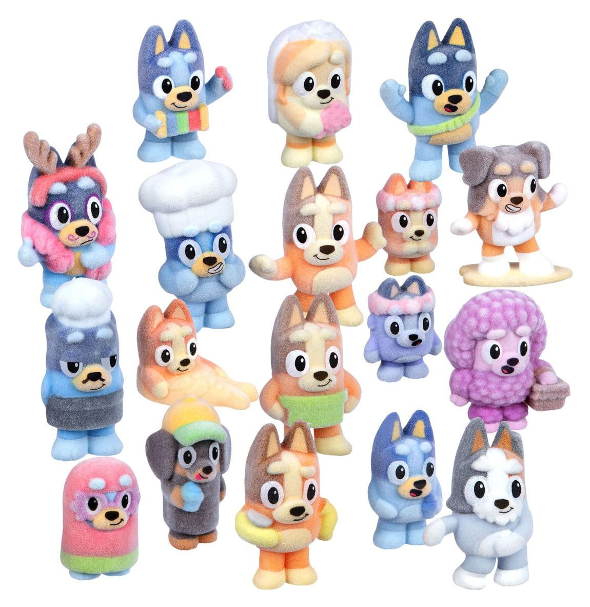 Bluey Spectron Bluey Fuzzies verzamelfiguren verrassingsset speelgoed