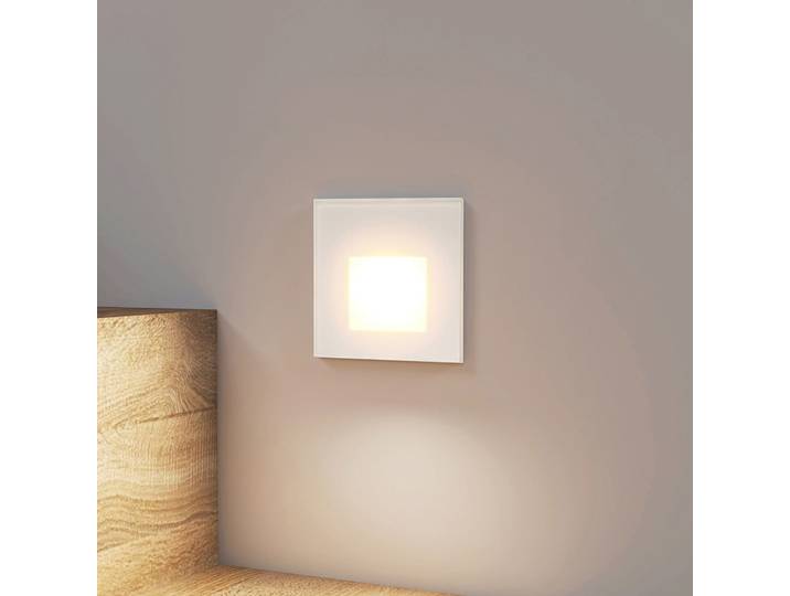 Vexi Square LED Applique Murale Encastrée CCT White - Arcchio - Couloir - Moderne - Aluminium - Angulaire