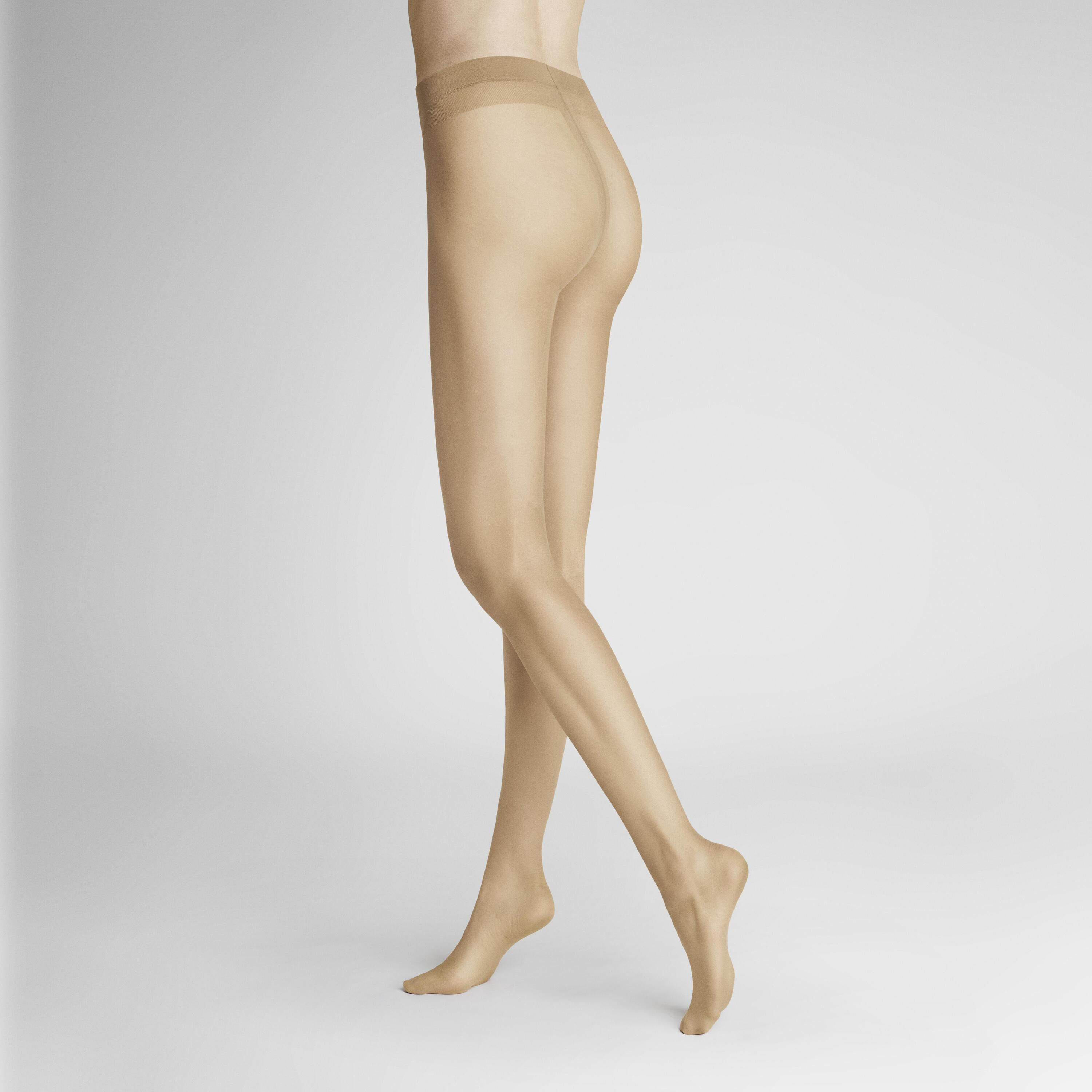 Feinstrumpfhose HUDSON "LIGHT 8", Damen, Gr. L, beige (teint), Obermaterial: 64% Polyamid, 36% Polyurethan, elastisch, Strumpfhosen Feinstrumpfhose, ultra-transparent und schimmernd teint L