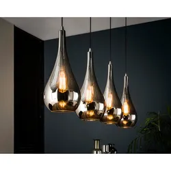 designline »Funke« Hängelampe Glas