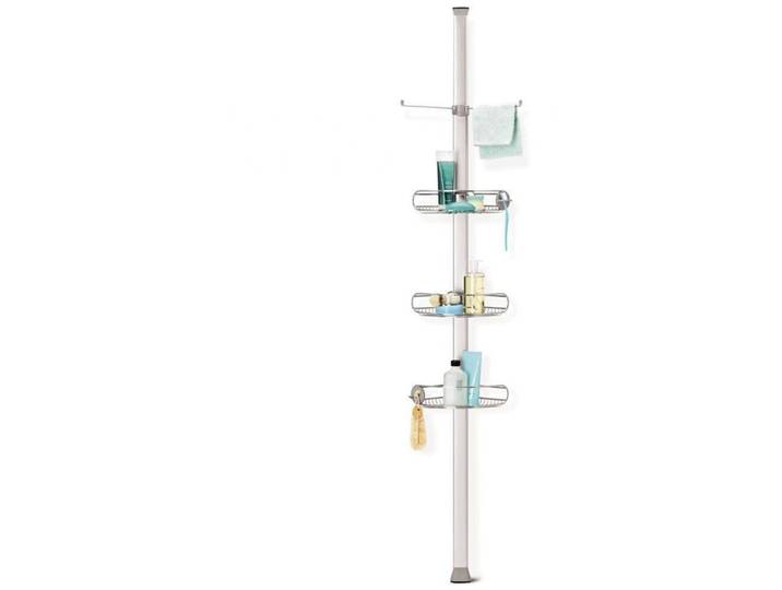 Duschmittelhalter Simplehuman Spann-Duschcaddy Silber - Duschablage