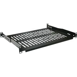 VALUE 26990402 - 19" Fachboden, 1HE, schwarz