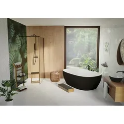 Hoesch Badewanne iSensi Oval 1900x900 Monolith mit Befüllung in Chrom 3852.111