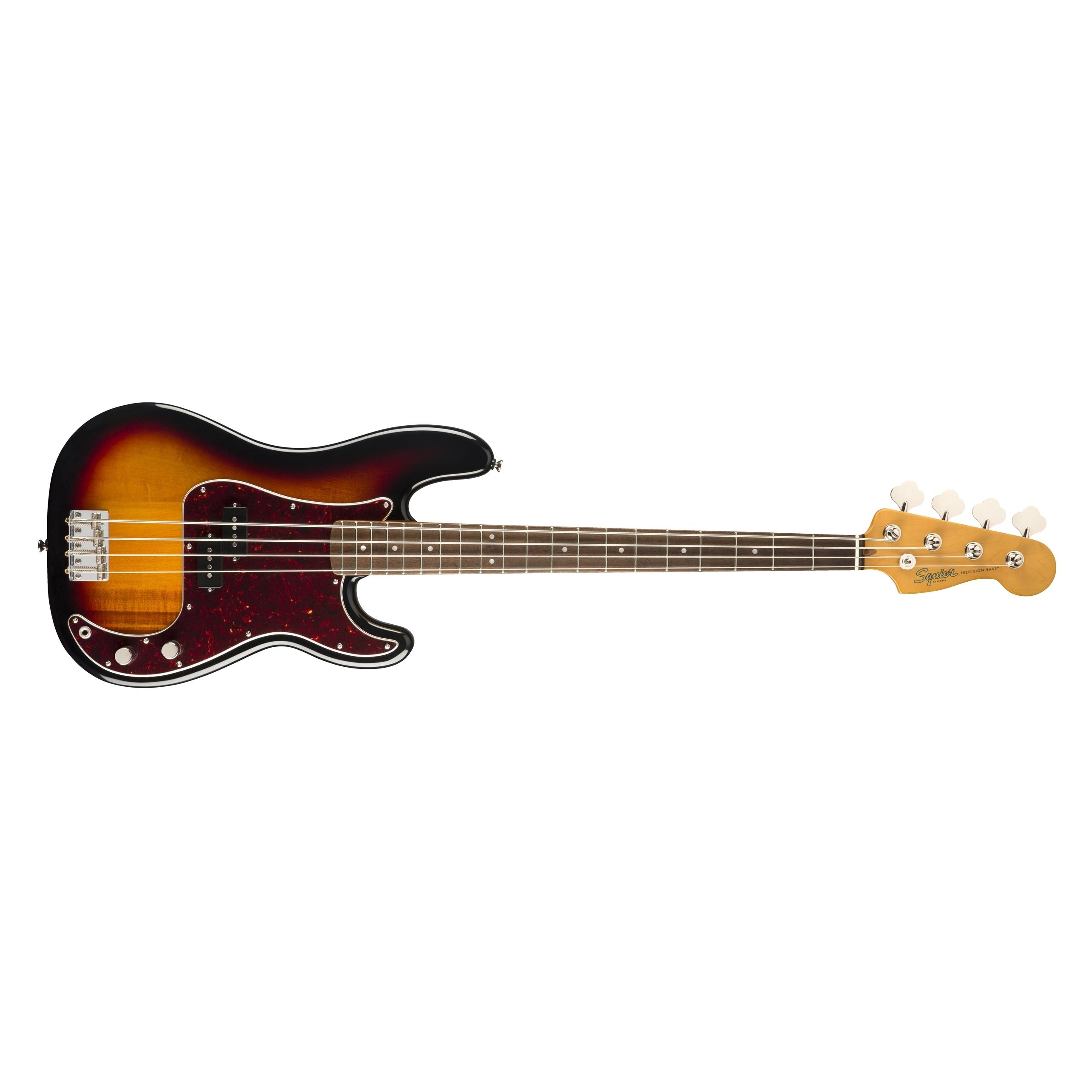 Fender Classic Vibe 60s Precision Bass 3-Color Sunburst (E-Bass, Griffbrett: Indischer Lorbeer, Hals: Ahorn, Korpus: Pappel) (0374510500)