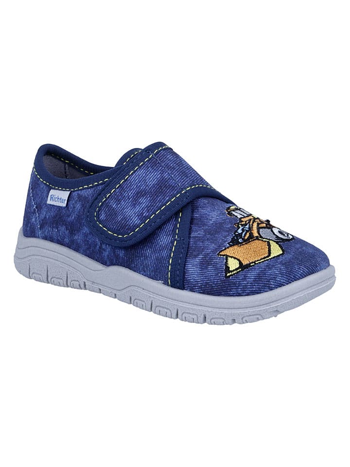 Richter Shoes Hausschuhe "Mailo" in Blau - 32