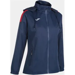 JOMA Trivor Regenjacke Mädchen 336 - marineblau/rot 164