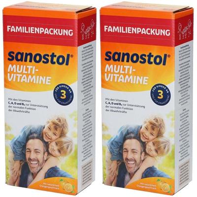 Sanostol Saft x2 2x780 ml