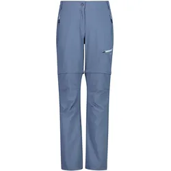 CMP Damen-Zip-off-Hose - Damen - Gr. 38 - blau