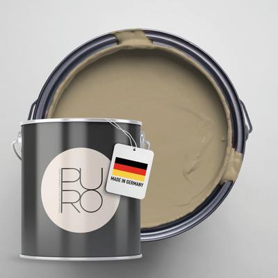 Wandfarbe A.S. CRÉATION "Premium Innenwandfarbe PURO Tuchmatt soothing brown", beige (c7018 soothing braun), 2,5 l 2,5ml, Farben, ideal für Wohnzimmer, Schlafzimmer, Flur und Küche, Farbwelt Braun