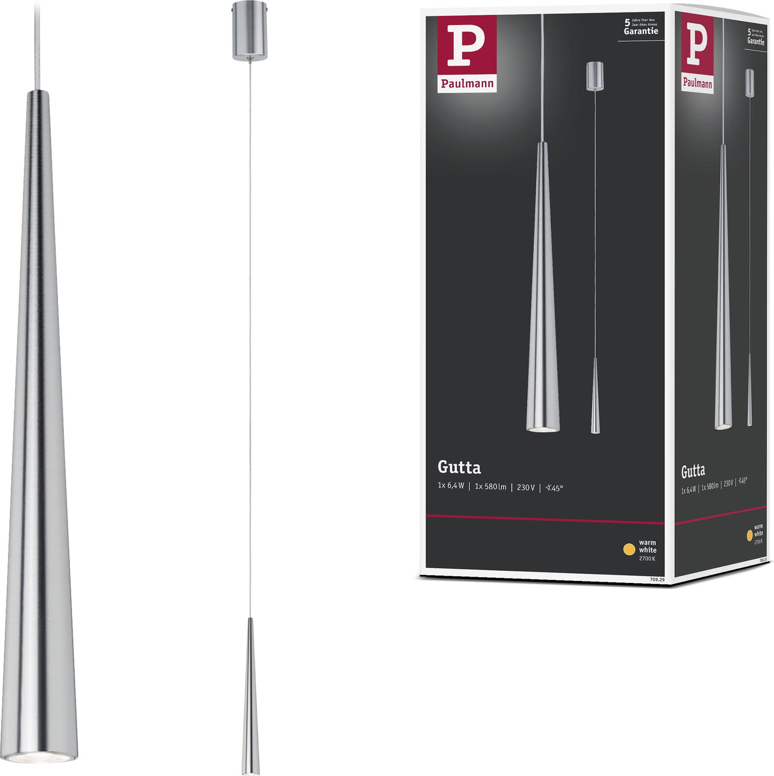 Paulmann LED hanglamp Gutta