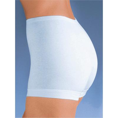Pagenschlüpfer CONTA, Damen, Gr. 42, 5 Stk., weiß, 100% Baumwolle, Unterhosen