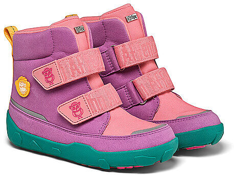 AFFENZAHN Kinder Winterstiefel VEGAN COMFY Eule pink   28 28