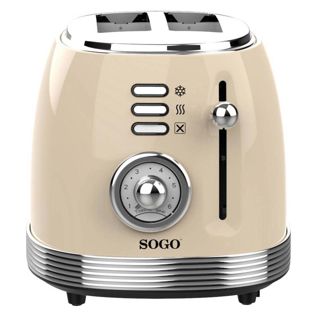 Sogo 2-Scheiben-Toaster Eternal Retro Serie (TOS-SS-5470)