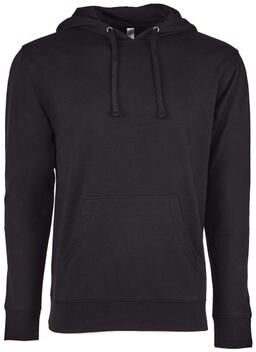 Next Level 9301 Laguna Hoodie Sweatshirt in Black size Medium   60/40 Cotton/Polyester NL9301
