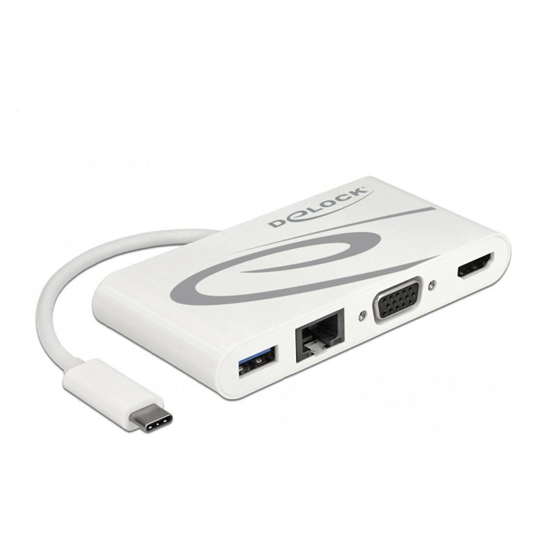 Delock Dockingstation USB Type-C 3.1 (USB-C, 5 Ports) (87731)