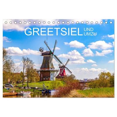 Greetsiel und Umzu (Tischkalender 2026 DIN A5 quer), CALVENDO Monatskalender