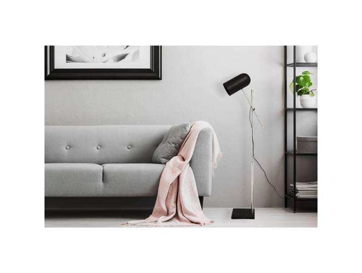 Lampadaire en acier celeste