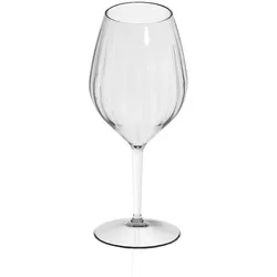 6 Mehrweg Gläser Weinglas Sektglas Weisswein Tritan 510 ml Venezia Wiederverwendbar Kunststoff unzerbrechlich transparent Plastik