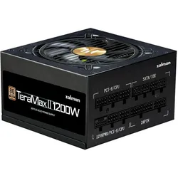 Zalman Alimentation ATX TeraMax TMX2 - 1200W (Noir) (1200 W), PC Netzteil, Schwarz