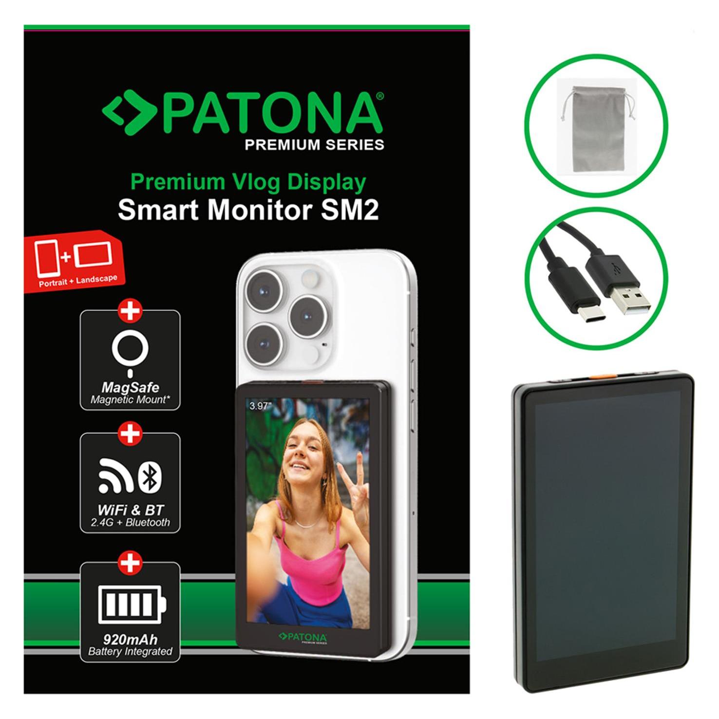 Patona Kontrollmonitor für Selfie + Vlog (4200)