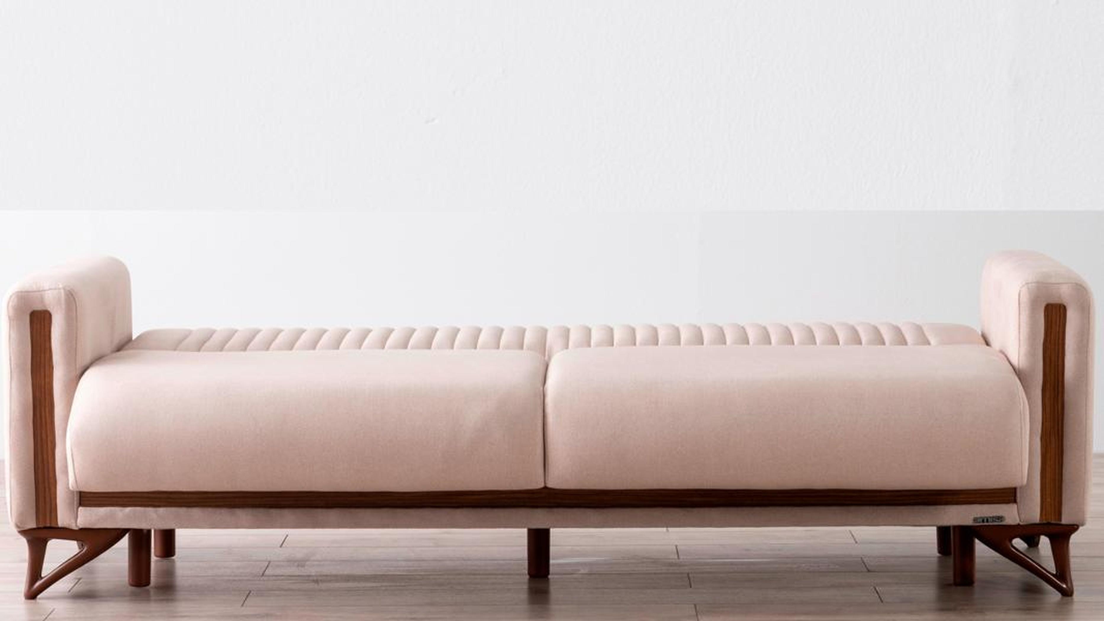 Komfortabler 3-Sitzer Elegantes Design für stilvolles Wohnen und Gästeempfang