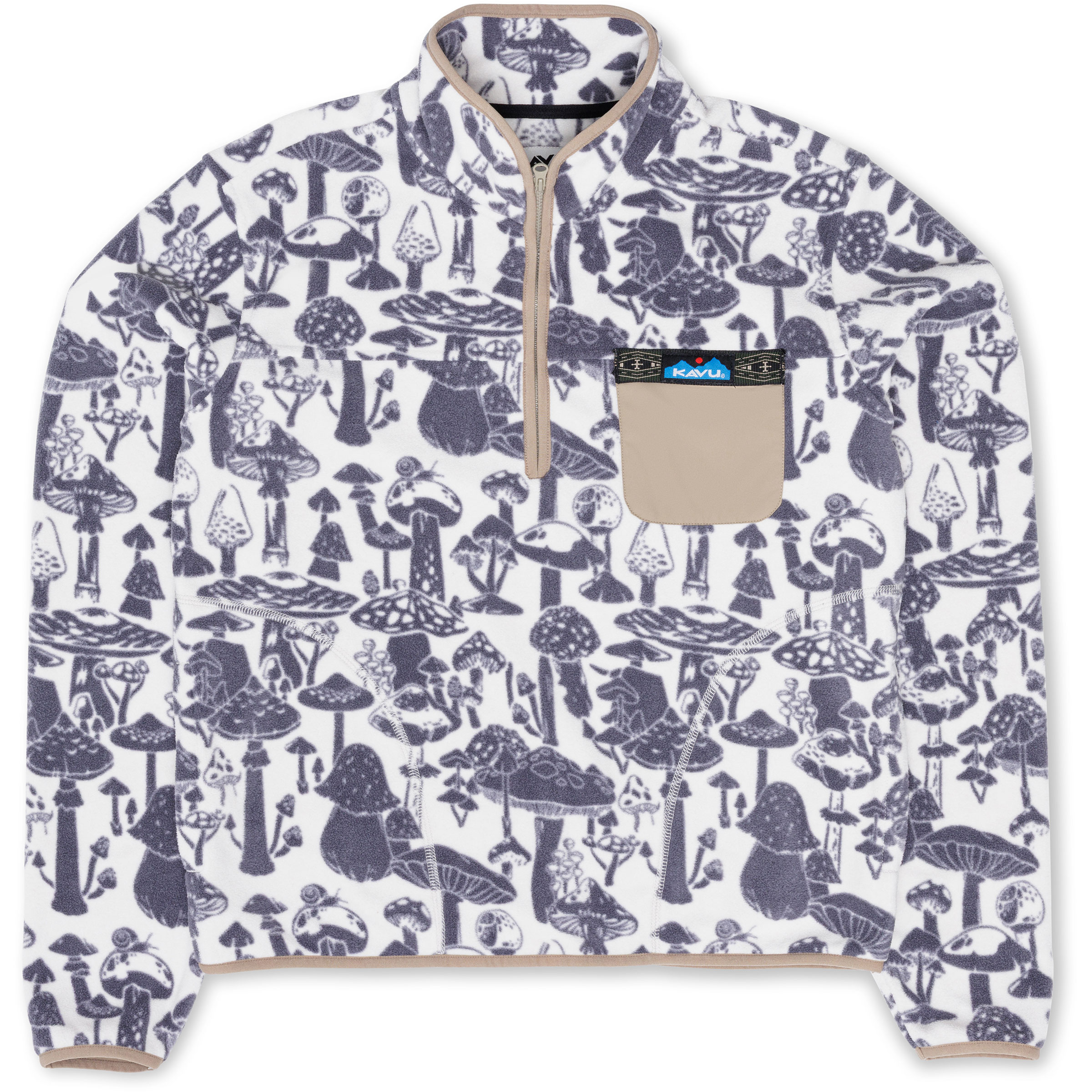 Kavu Hidden Hills Damen Pullover grau Größe L Lifestyle Schnell trocknend
