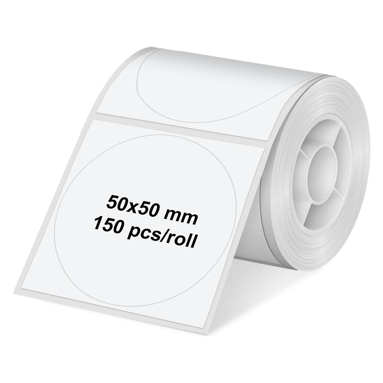 Olympia Label roll for PM220 round (6324)