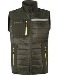 Steppweste "WALL" U-Supremacy - XL - dark green