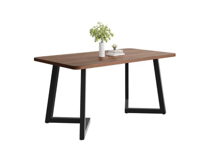 Feuille épaissie Deuxième génération épaissie couleur accueillante 117x68cm table à manger (1 - ST) table à manger rectangulaire