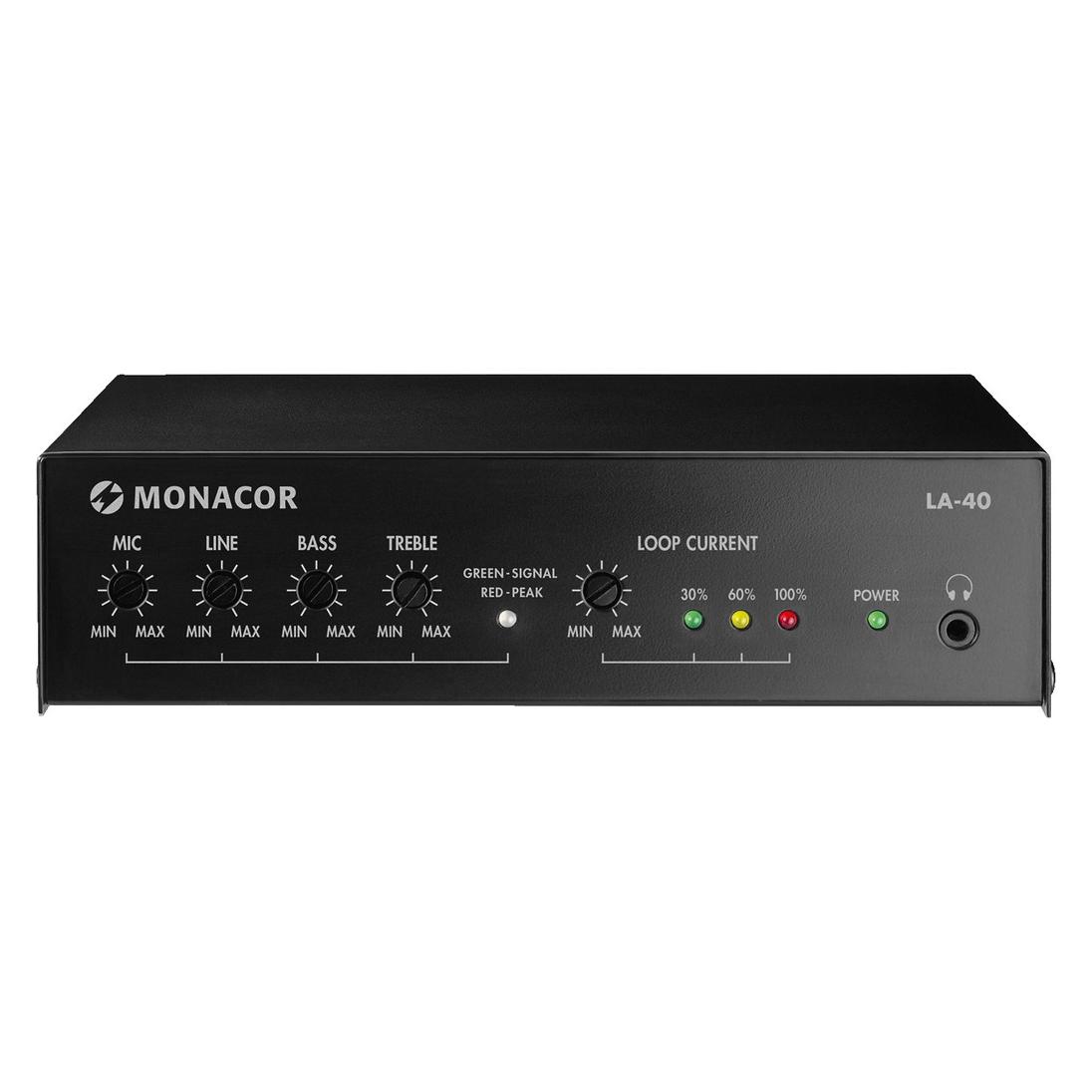 Monacor ELA-Schleifenverstärker LA-40 (Verstärker) (LA-40)
