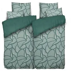 WINTERENGEL Wendebettwäsche Kunstmotiv Mikrofaser Flanell Doppelbett, 6tlg.